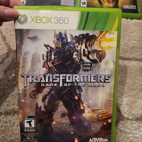 Transformers: Dark Of The Moon (Microsoft Xbox 360, 2007) Complete - Picture 1 of 3